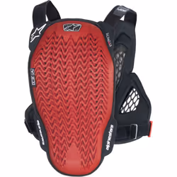 Alpinestars A-6 PLASMA Gilet de protection de vélo, noir-rouge, taille XL pour Hommes - Vue supplémentaire 3
