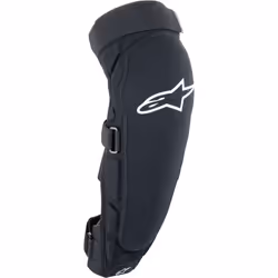 Alpinestars A-IMPACT PLASMA PRO Genouillère/protège-tibia de vélo, noir, taille S pour Hommes - Vue supplémentaire 2
