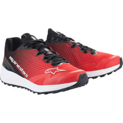 Alpinestars Meta Road V2 Chaussures, noir-blanc-rouge, taille 41 pour Hommes