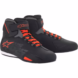 Alpinestars Sektor 2024 Chaussures de moto, noir-rouge, taille 42 43 pour Hommes