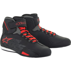 Alpinestars Sektor 2024 Chaussures de moto, noir-rouge, taille 42 43 pour Hommes