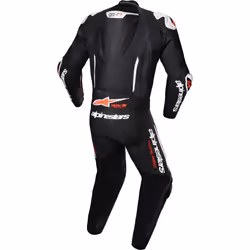 Alpinestars GP-R7 Combinaison moto 1 pièce en cuir, noir-blanc-rouge, taille 54 pour Hommes