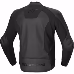 Alpinestars Faster V3 Blouson de moto en cuir, noir, taille 48 pour Hommes - Vue supplémentaire 4