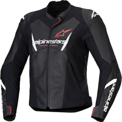 Alpinestars Stella Faster V3 Moto femme cuir Jacke, noir-blanc-rose-orange, taille 38 pour Femmes