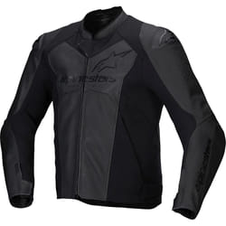 Alpinestars Faster V3 Airflow Blouson de moto perforé en cuir / textile, noir, taille 50 pour Hommes