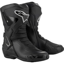 Alpinestars Stella SMX-6 Drystar® v3 bottes de moto imperméables pour femmes, noir-argent, taille 38