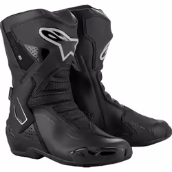 Alpinestars Stella SMX-6 Drystar® v3 bottes de moto imperméables pour femmes, noir-argent, taille 41