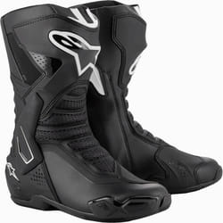 Alpinestars SMX-6 V3 Bottes de moto, noir-blanc, taille 38 pour Hommes