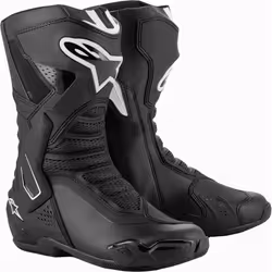 Alpinestars SMX-6 V3 Bottes de moto, noir-blanc, taille 40 pour Hommes