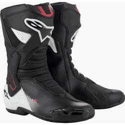 Alpinestars SMX-6 V3 Graphic Bottes de moto, noir-blanc, taille 41 pour Hommes