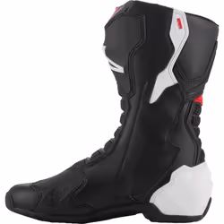 Alpinestars SMX-6 V3 Graphic Bottes de moto, noir-blanc, taille 42 pour Hommes