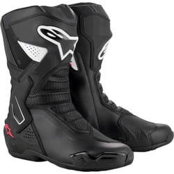 Alpinestars Stella SMX-6 V3 Bottes de moto pour femmes, noir-blanc-rose, taille 36