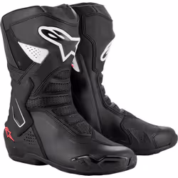 Alpinestars Stella SMX-6 V3 Bottes de moto pour femmes, noir-blanc-rose, taille 41