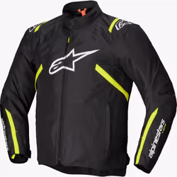 Alpinestars T-SPS V2 Blouson textile de moto imperméable, noir-jaune, taille M pour Hommes - Vue supplémentaire 3