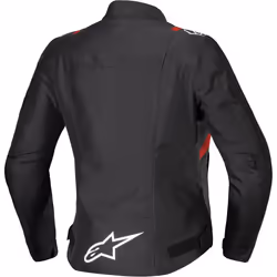 Alpinestars Stella T-SPS V2 imperméable dames moto textile veste, noir-rouge, taille M pour Femmes