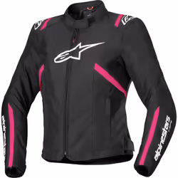 Alpinestars Stella T-SPS V2 imperméable dames moto textile veste, noir-rose, taille XS pour Femmes