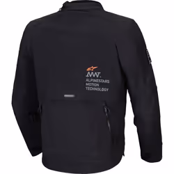 Alpinestars AMT-8 Stretch Drystar XF Veste textile de moto imperméable, noir, taille L pour Hommes