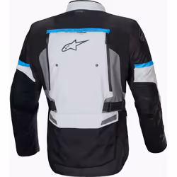Alpinestars Bogota Pro Drystar® veste textile de moto impermÃ©able, gris-bleu, taille S pour Hommes