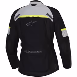 Alpinestars Stella Bogota Pro Drystar® imperméable dames moto textile veste, noir-jaune, taille L pour Femmes