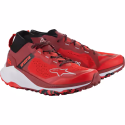 Alpinestars Meta XR V2 Chaussures, blanc-rouge, taille 44 pour Hommes