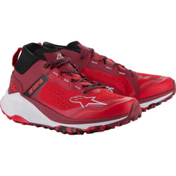 Alpinestars Meta XR V2 Chaussures, blanc-rouge, taille 47 pour Hommes