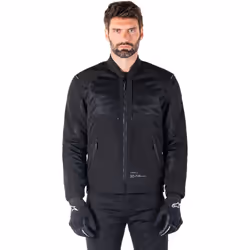 Alpinestars Mootant WP Veste textile de moto imperméable, noir, taille M pour Hommes - Vue supplémentaire 6