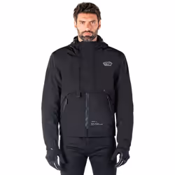Alpinestars Mootant WP Veste textile de moto imperméable, noir, taille 2XL pour Hommes - Vue supplémentaire 5