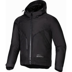Alpinestars Morush Blouson de moto imperméable, noir, taille S pour Hommes