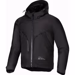 Alpinestars Morush Blouson de moto imperméable, noir, taille XL pour Hommes