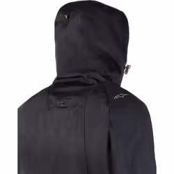 Alpinestars Morush Blouson de moto imperméable, noir, taille 3XL pour Hommes