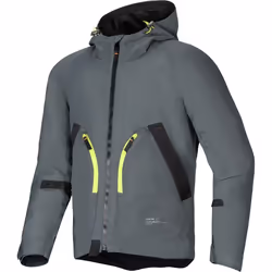 Alpinestars Morush Blouson de moto imperméable, gris, taille M pour Hommes