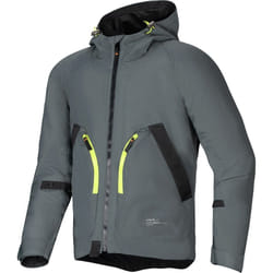 Alpinestars Morush Blouson de moto imperméable, gris, taille 2XL pour Hommes