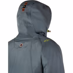 Alpinestars Morush Blouson de moto imperméable, gris, taille 3XL pour Hommes
