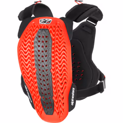 Alpinestars A-5 Plasma Armure de poitrine, noir-rouge, taille M L pour Hommes