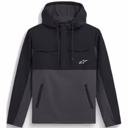 Alpinestars Juncture Hybrid Coupe-vent, noir-gris, taille M pour Hommes