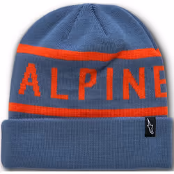 Alpinestars Wordy Cuff Beanie, rouge-bleu pour Hommes