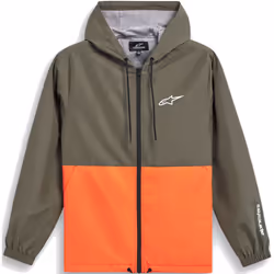 Alpinestars Speeder Veste textile, vert-orange, taille XL pour Hommes