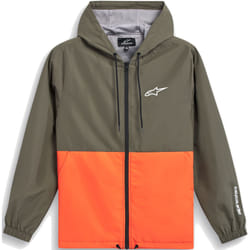 Alpinestars Speeder Veste textile, vert-orange, taille XL pour Hommes