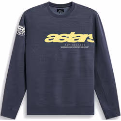 Alpinestars Episode Crew Sweat-shirt, bleu, taille L pour Hommes