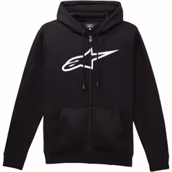 Alpinestars Ageless V3 Sweat à capuche zippé, noir-blanc, taille XL pour Hommes