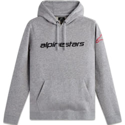 Alpinestars Linear Wordmark V3 Capuche, gris, taille S pour Hommes
