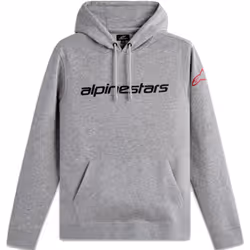 Alpinestars Linear Wordmark V3 Capuche, gris, taille L pour Hommes