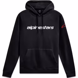 Alpinestars Linear Wordmark V3 Capuche, noir, taille XL pour Hommes