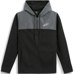 Alpinestars Reckoning Sweat à capuche zippé, noir-gris, taille M pour Hommes