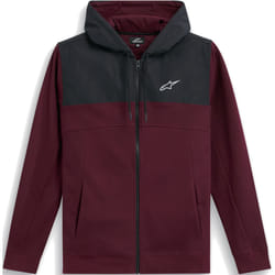 Alpinestars Reckoning Sweat à capuche zippé, rouge, taille 2XL pour Hommes