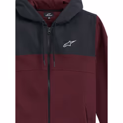 Alpinestars Reckoning Sweat à capuche zippé, rouge, taille 2XL pour Hommes
