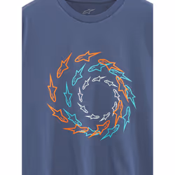 Alpinestars Concentric CSF T-shirt, bleu, taille S pour Hommes