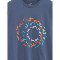 Alpinestars Concentric CSF T-shirt, bleu, taille S pour Hommes
