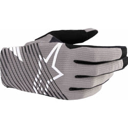 Alpinestars Radar Pro Gants de motocross, gris, taille XL pour Hommes