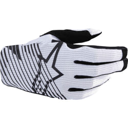 Alpinestars Radar Pro Gants de motocross, blanc, taille 2XL pour Hommes